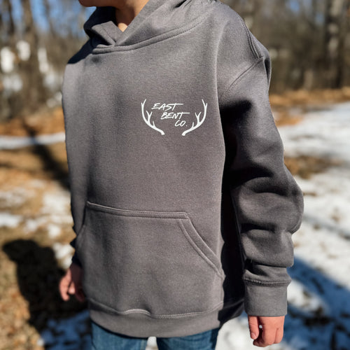 Camo Trout Fish Kids Hoodie