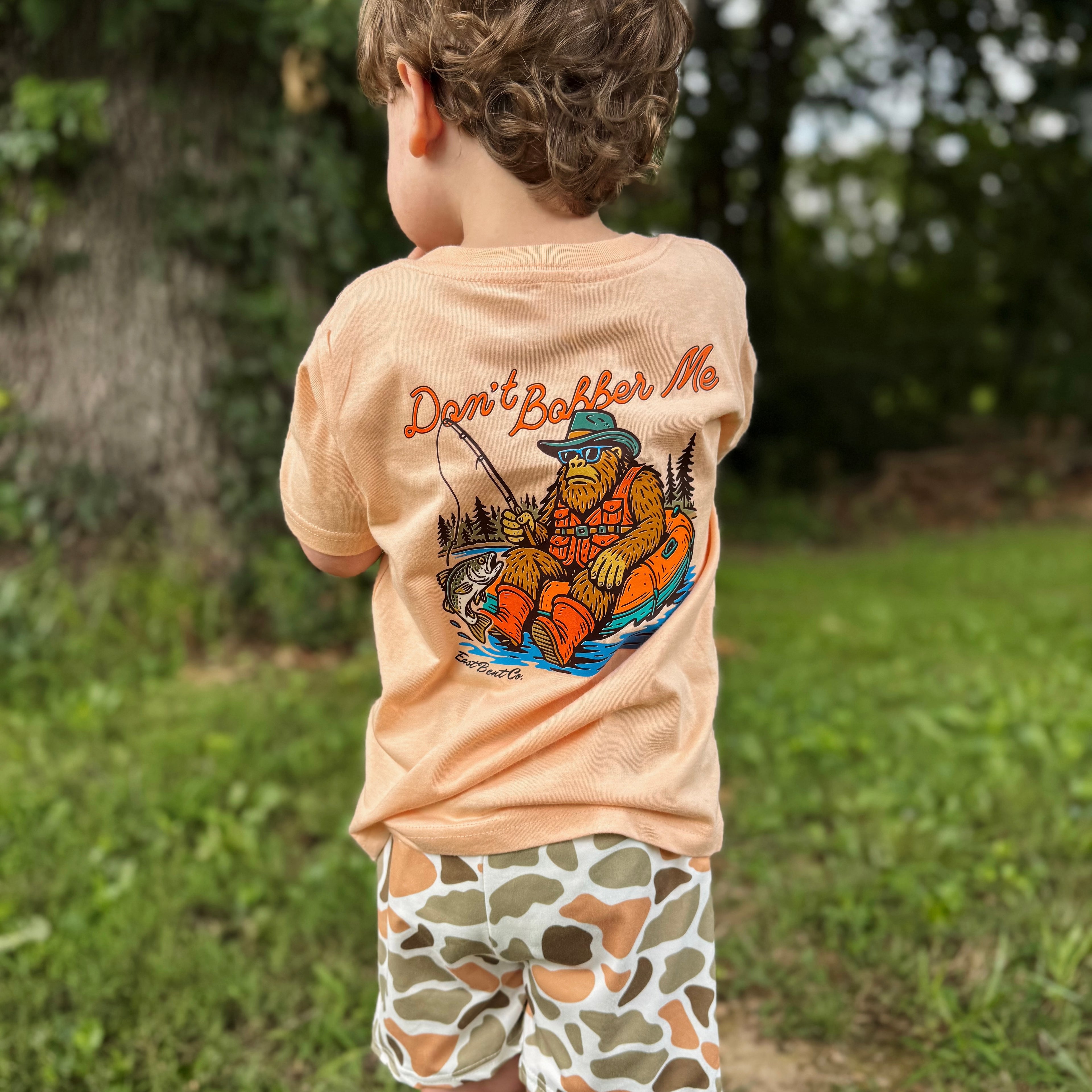 Don’t Bobber Me Bigfoot Short Sleeve Shirt