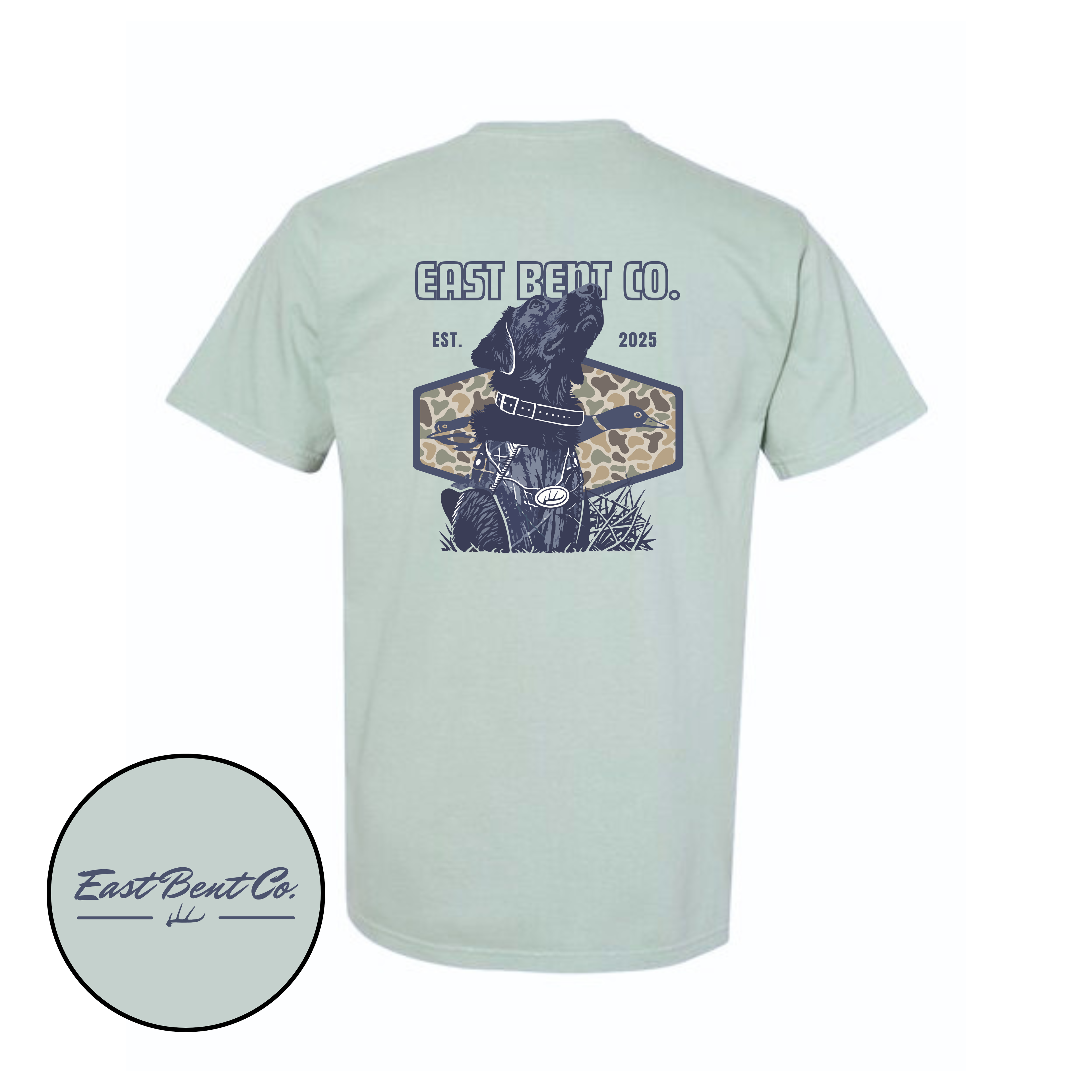 Waterfowl Lab Duck Hunting Adult Short Sleeve Shirt