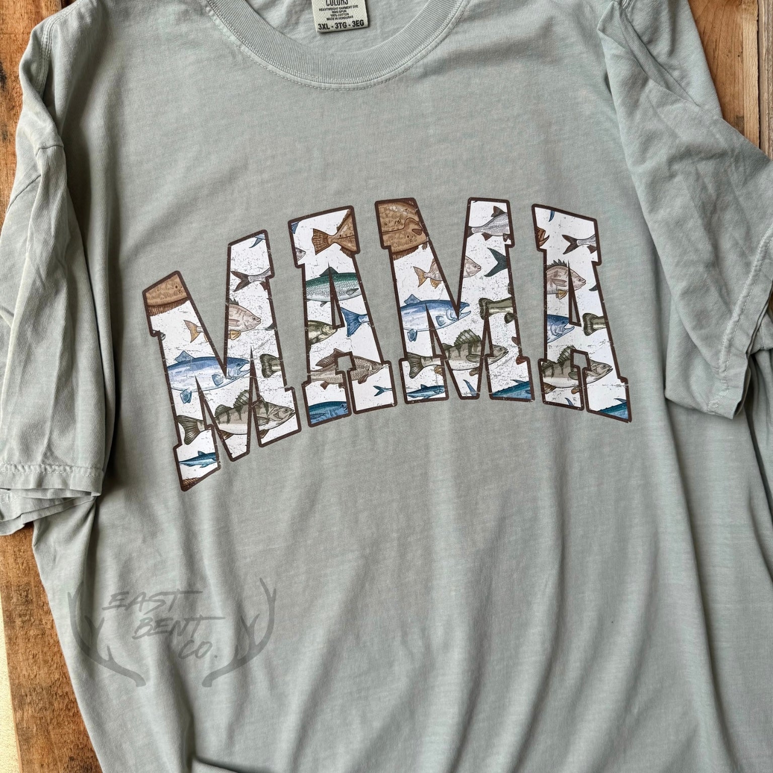 Mama Fish Adult Short Sleeve Shirt