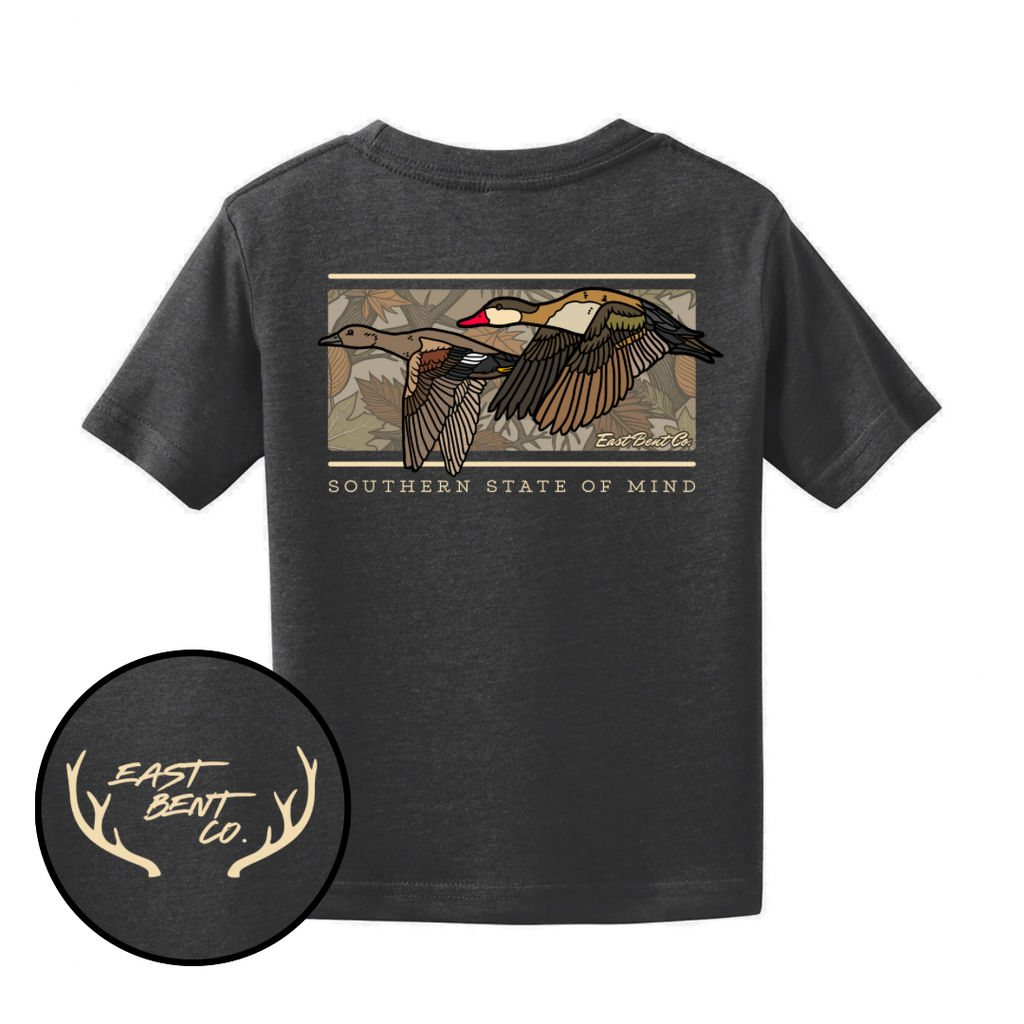 Southern State Of Mind Kids Short Sleeve Shirt