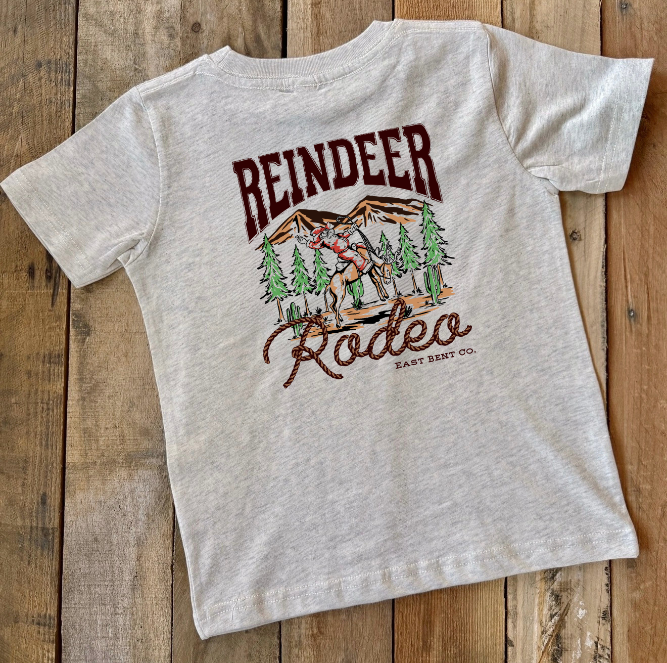 Reindeer Rodeo Short Sleeve Shirt