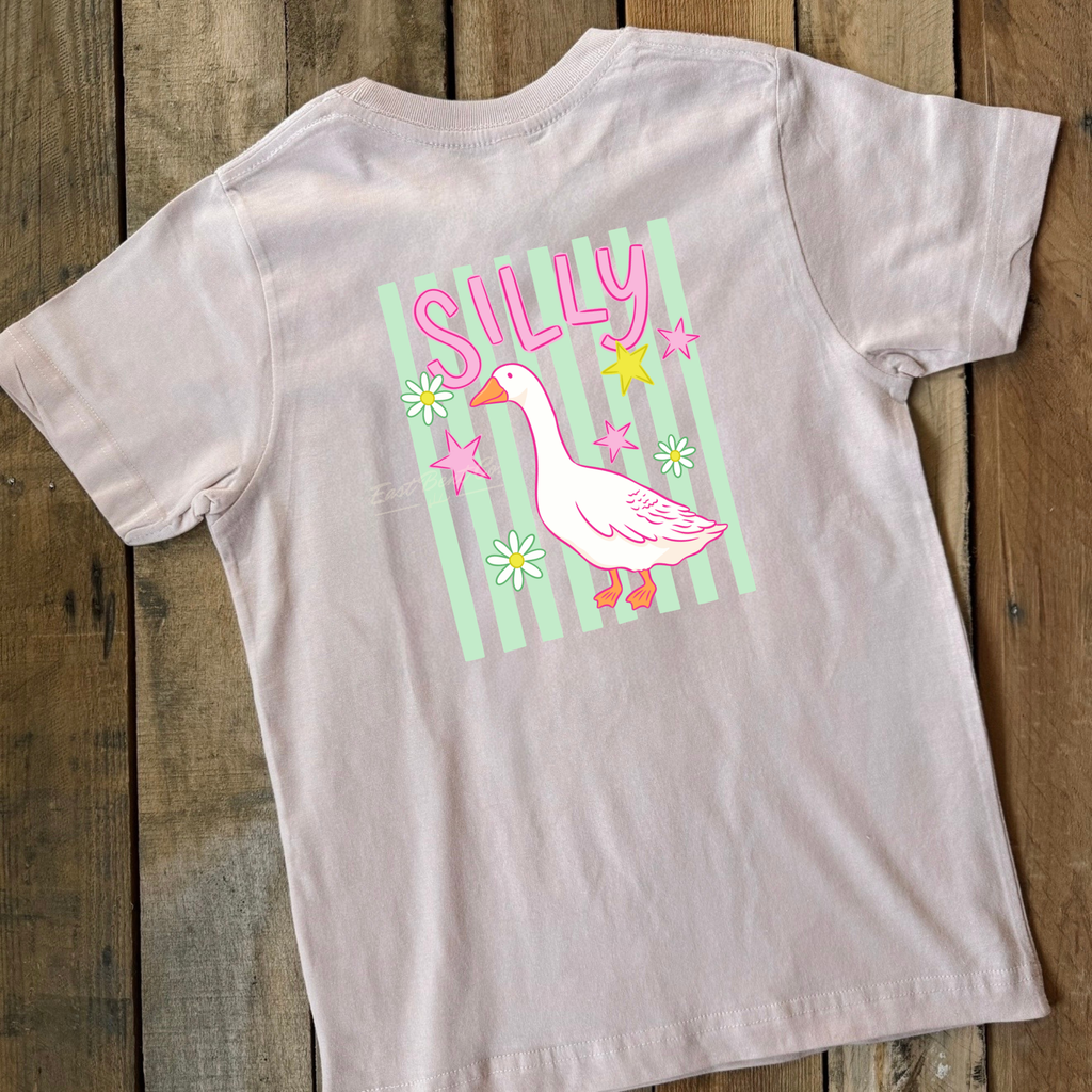 Silly Goose Girls Short Sleeve Shirt