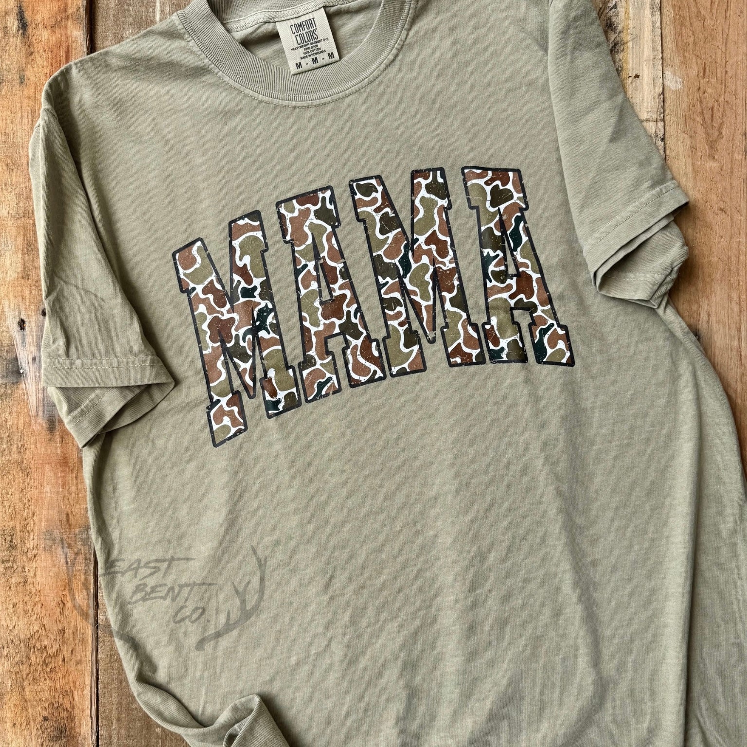 Southern Camo Mama Adult Short Sleeve Shirt