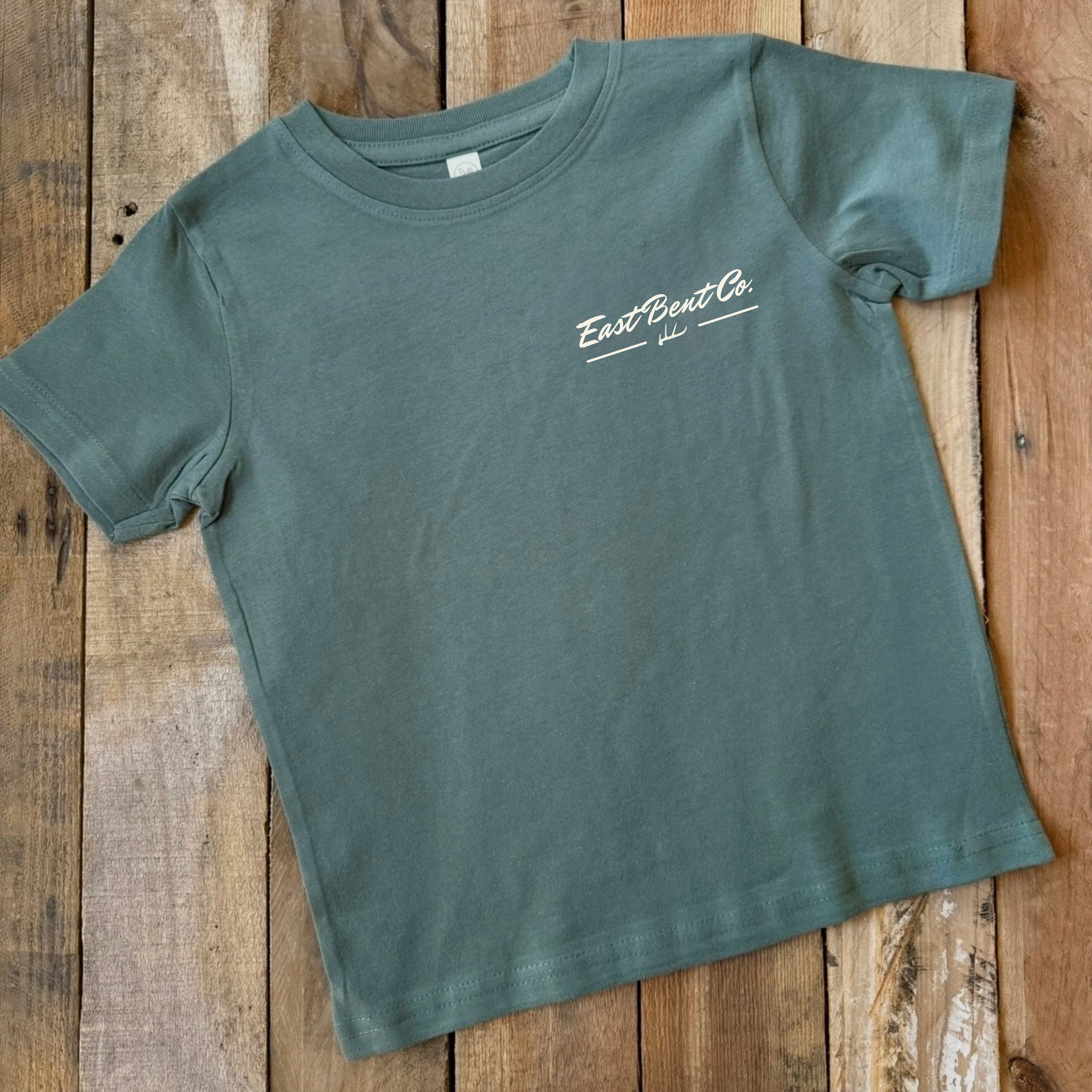 Crappie Fish Kids Short Sleeve Shirt