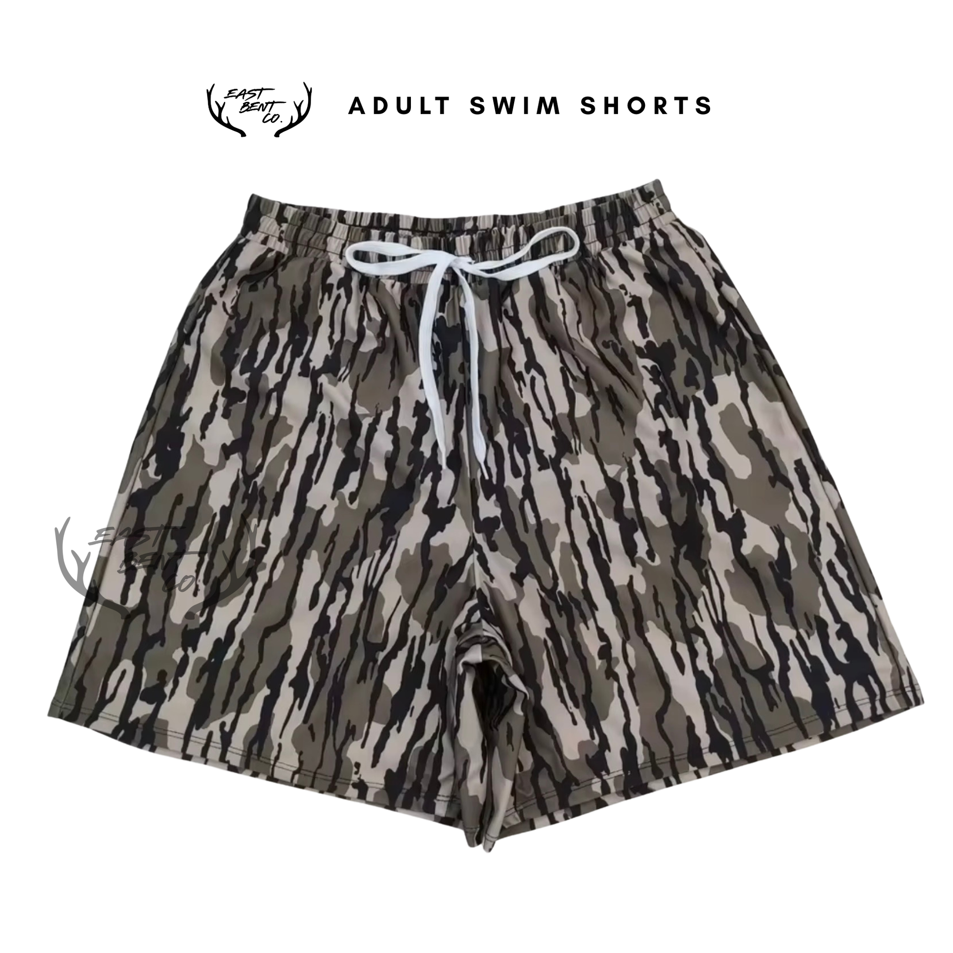 Fielder Camo Adult Swim Shorts