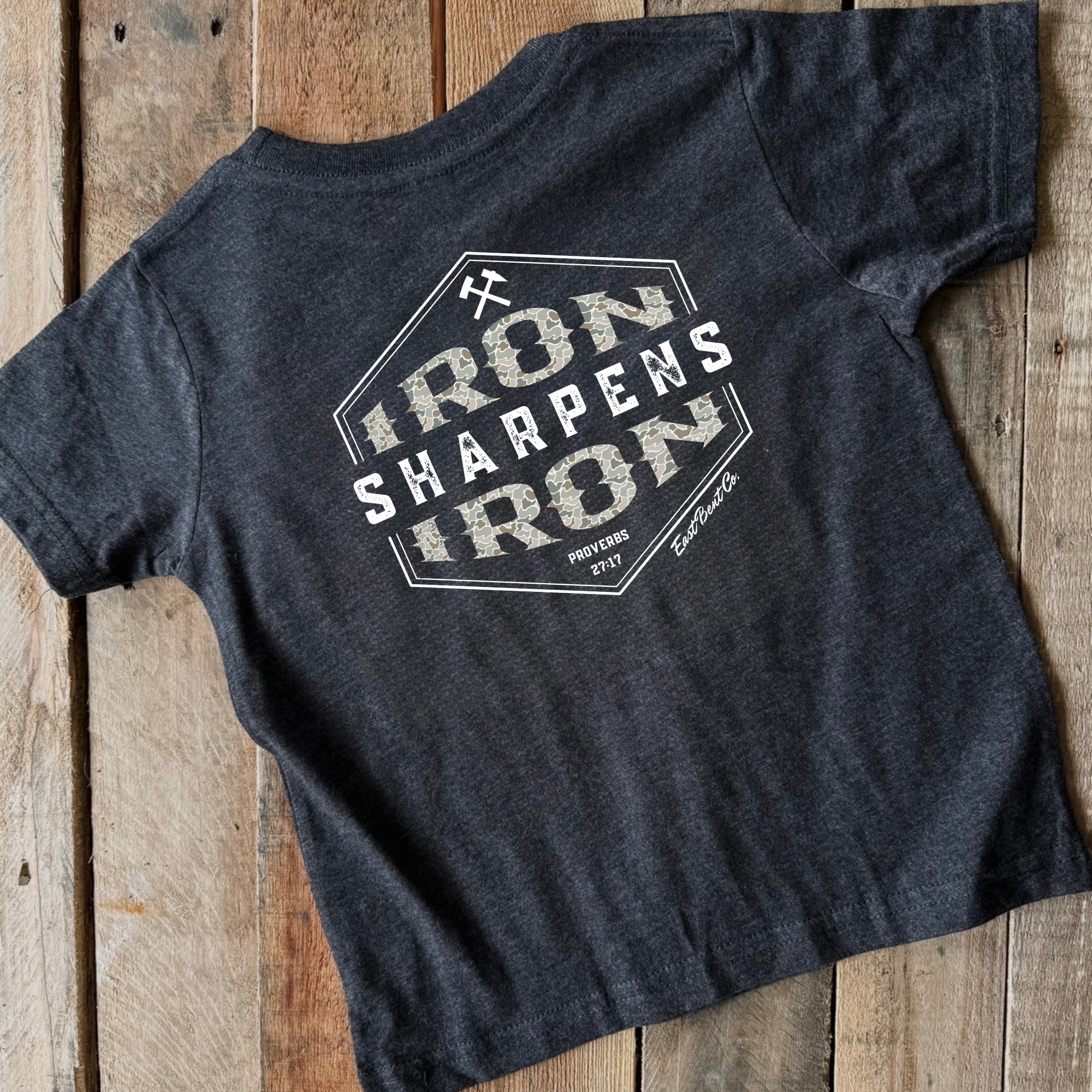 Iron Sharpens Iron Camo Short Sleeve Shirt