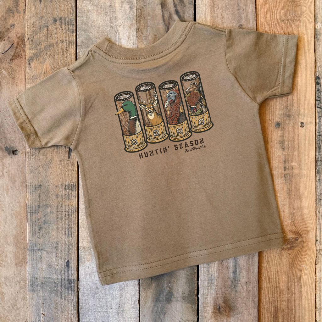 Huntin’ Season Camo Shells Short Sleeve Shirt