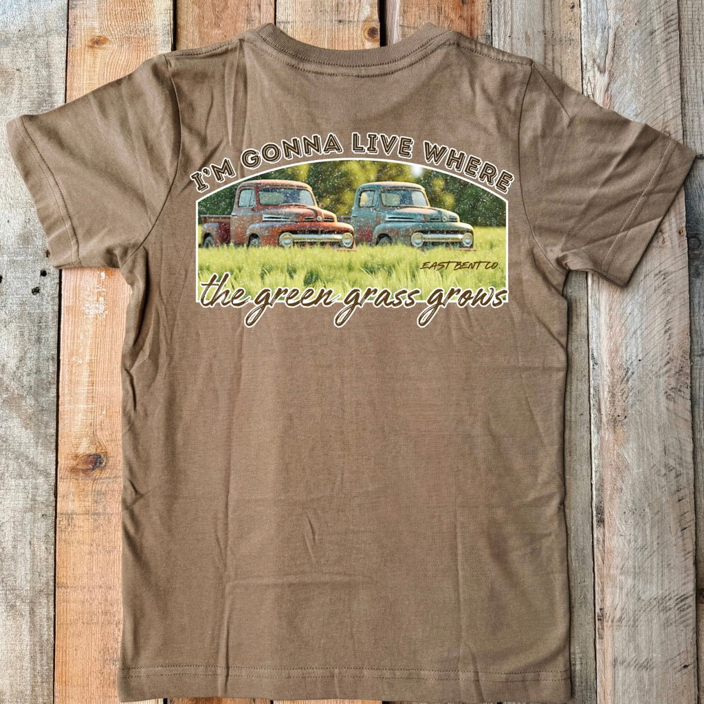 Where The Green Grass Grows Short Sleeve Shirt
