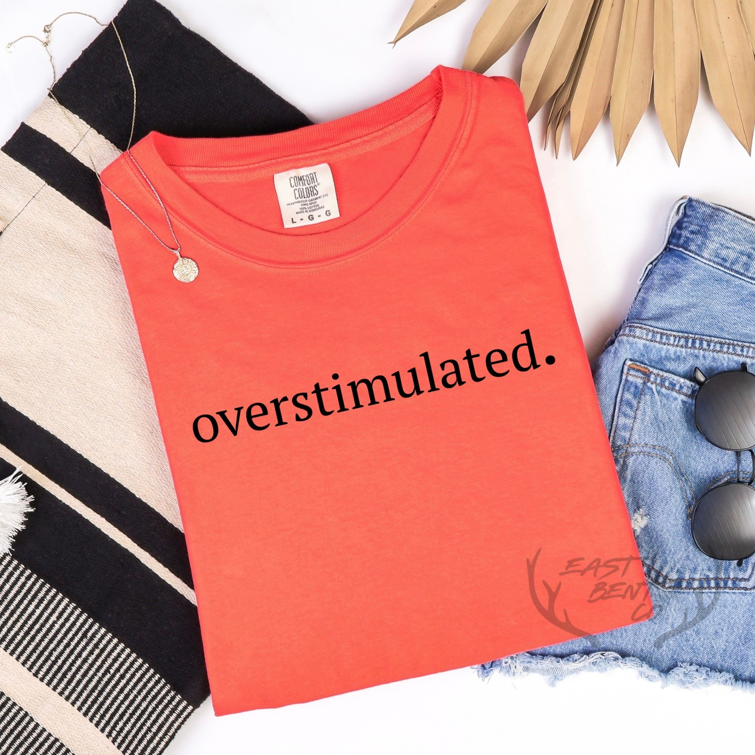 Overstimulated Adult Short Sleeve Shirt