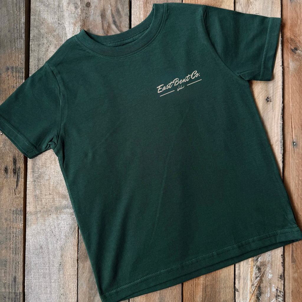 Southern Deer Logo Kids Short Sleeve Shirt