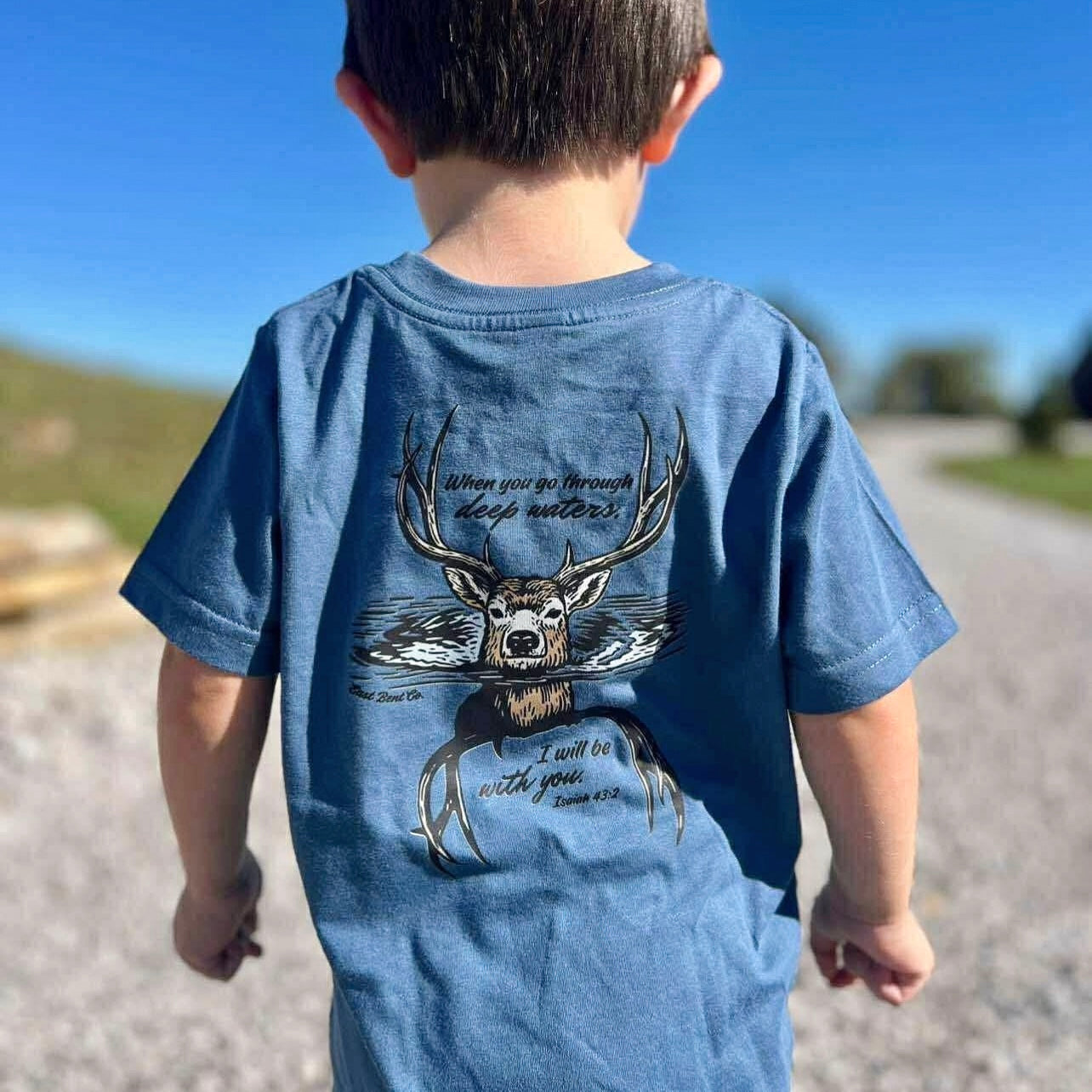 When You Go Through Deep Waters Short Sleeve Shirt