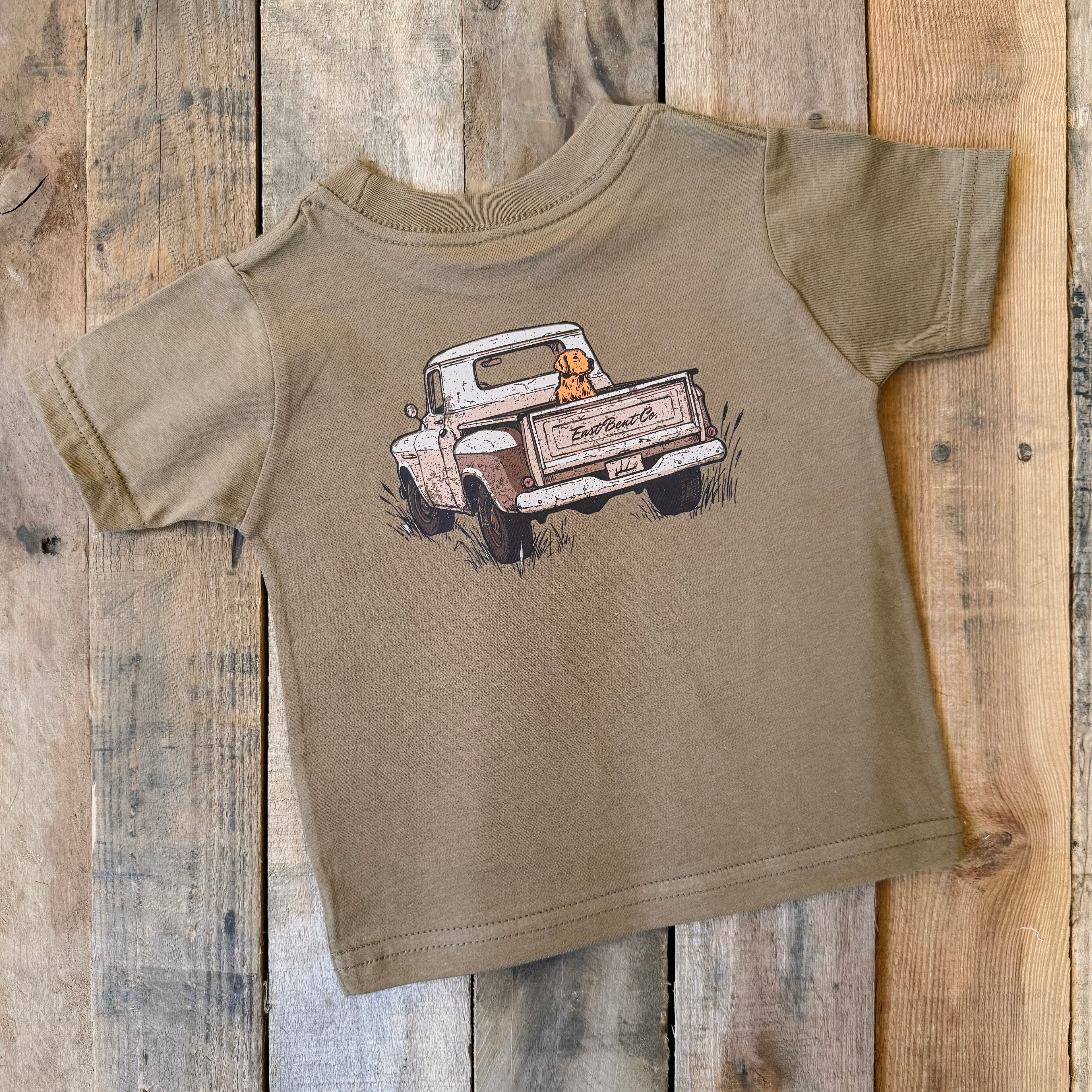 Vintage Pup Truck Short Sleeve Shirt