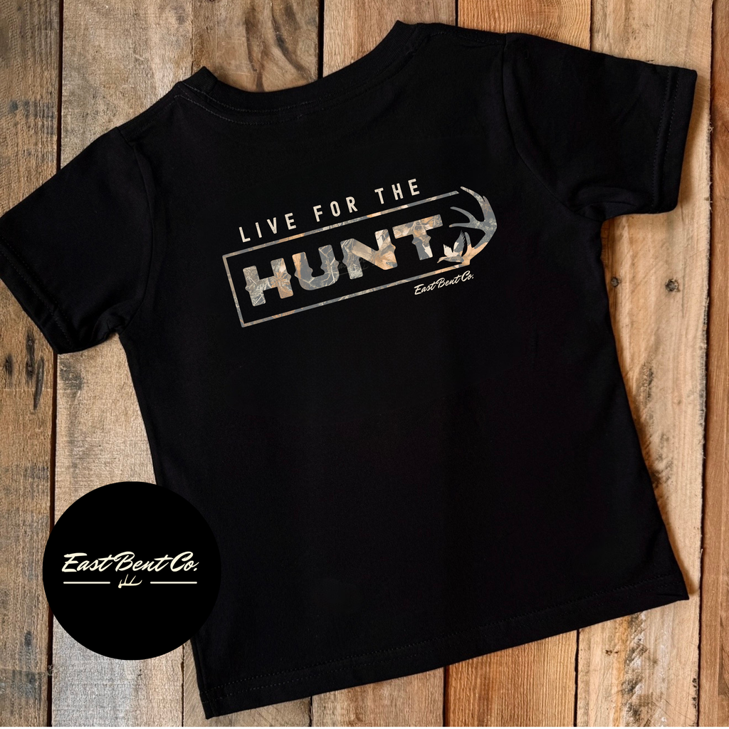 Live For The Hunt Kids Short Sleeve Shirt