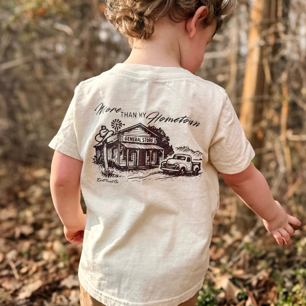 More Than My Hometown Kids Short Sleeve Shirt