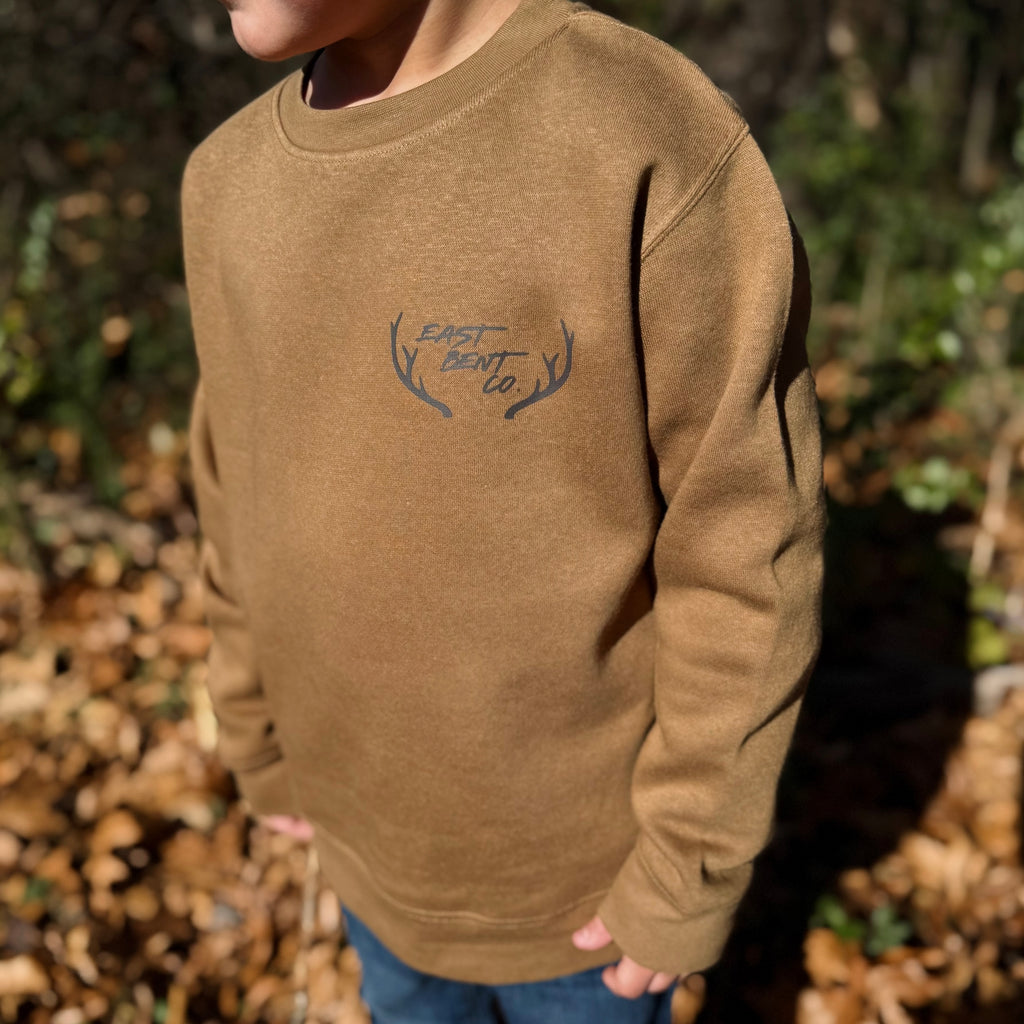 East Bent Co. Deer Stamp Crewneck Sweatshirt