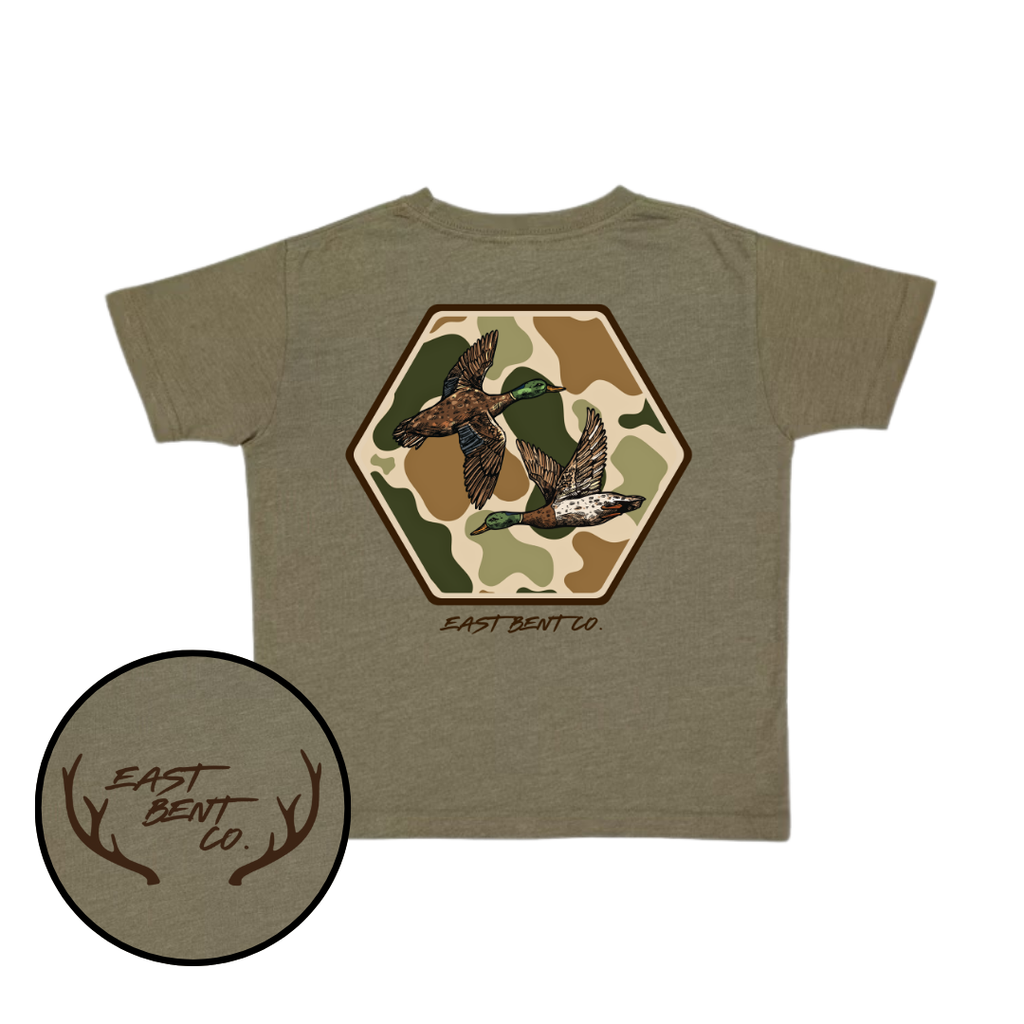 Camo Mallard Logo Short Sleeve Shirt