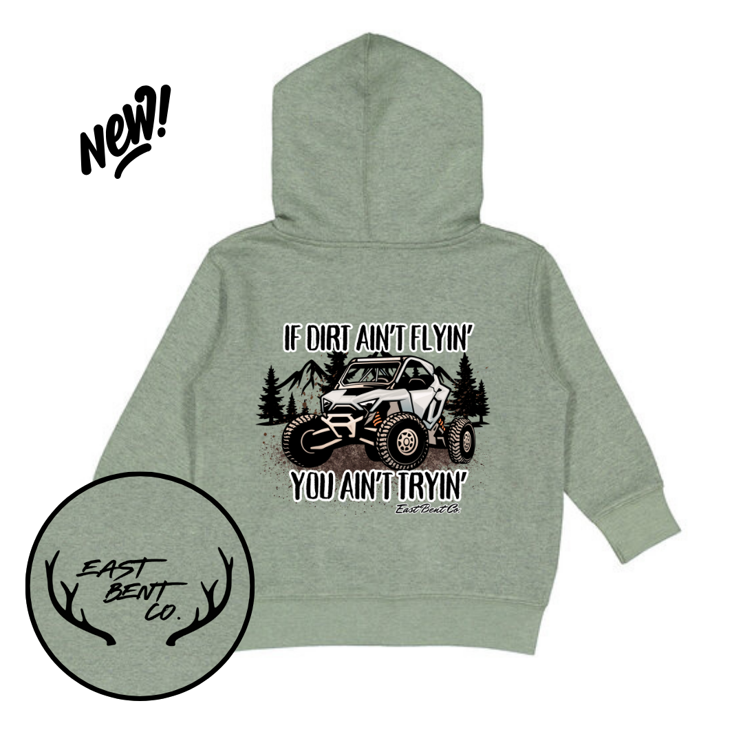 If Dirt Ain’t Flyin’ SXS Kids Hoodie