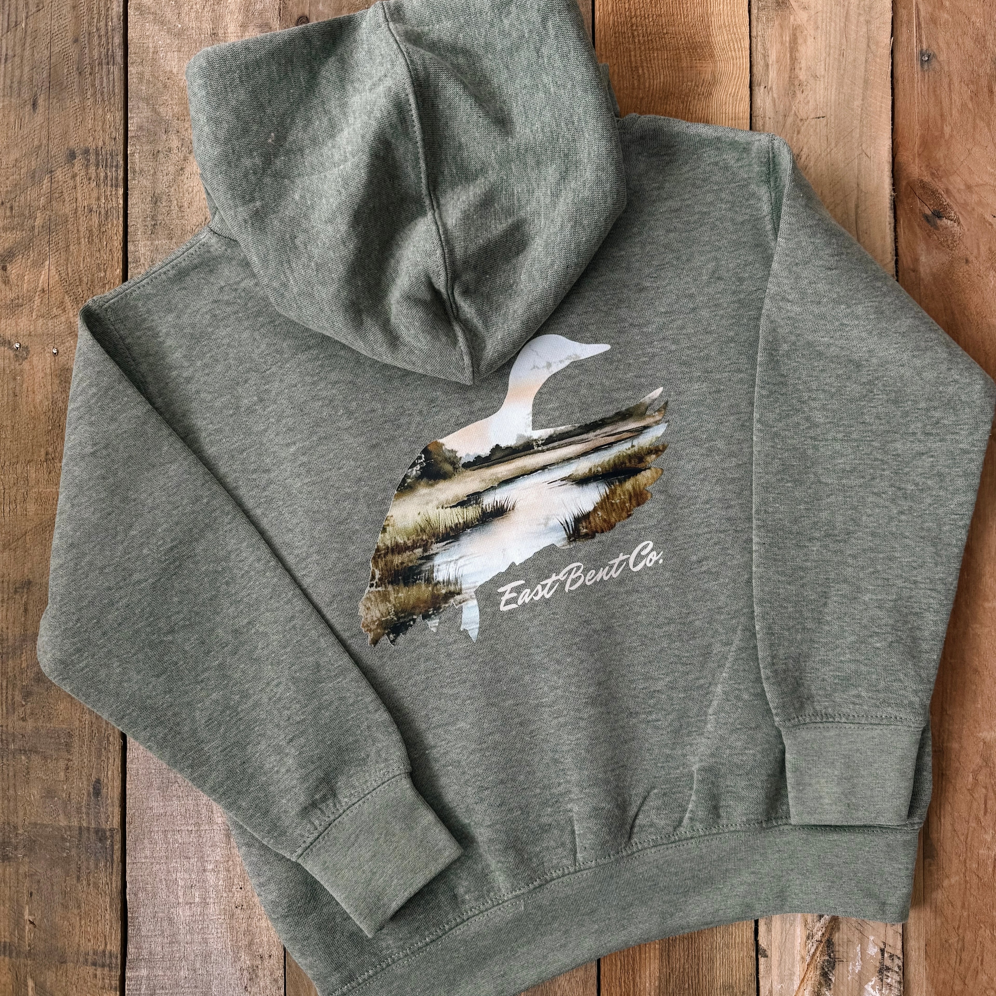 Vintage Duck Logo Kids Hoodie