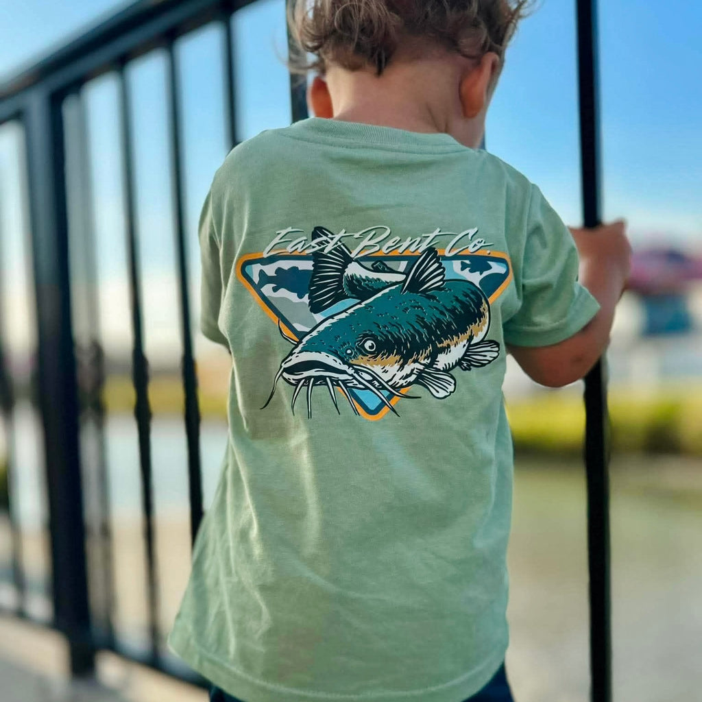Camo Catfish Short Sleeve Shirt