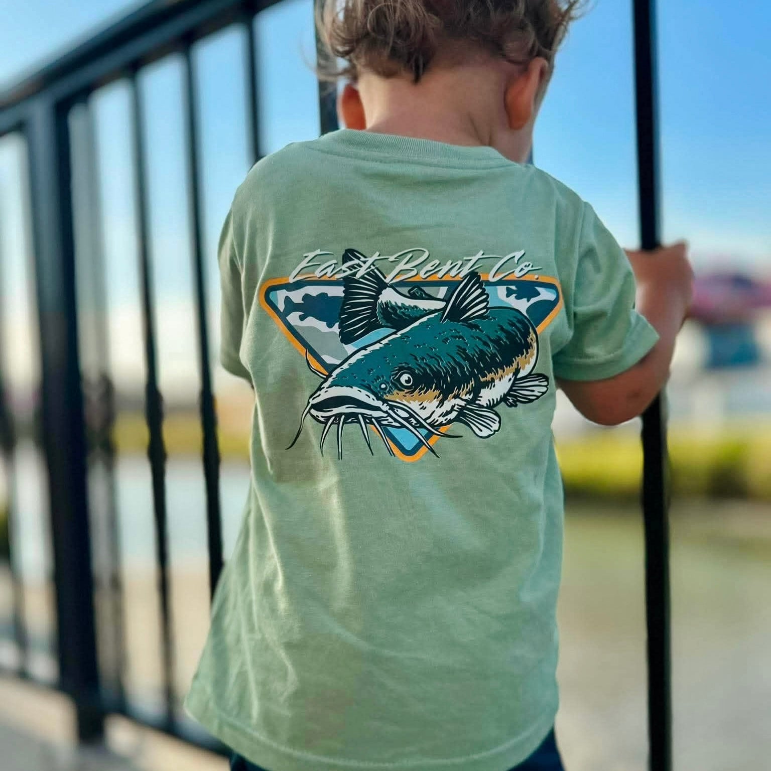 Camo Catfish Short Sleeve Shirt