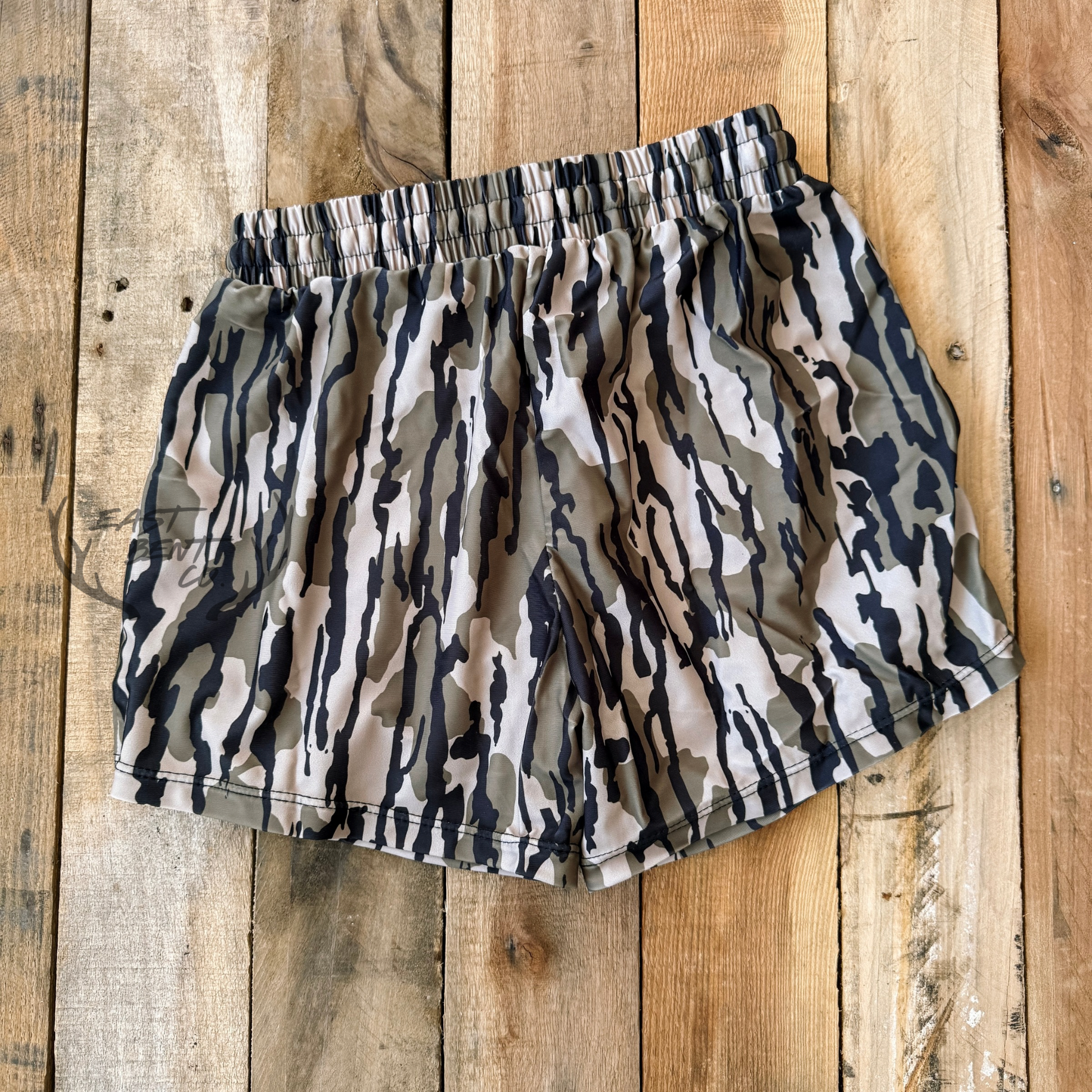 Fielder Camo Kids Swim Shorts