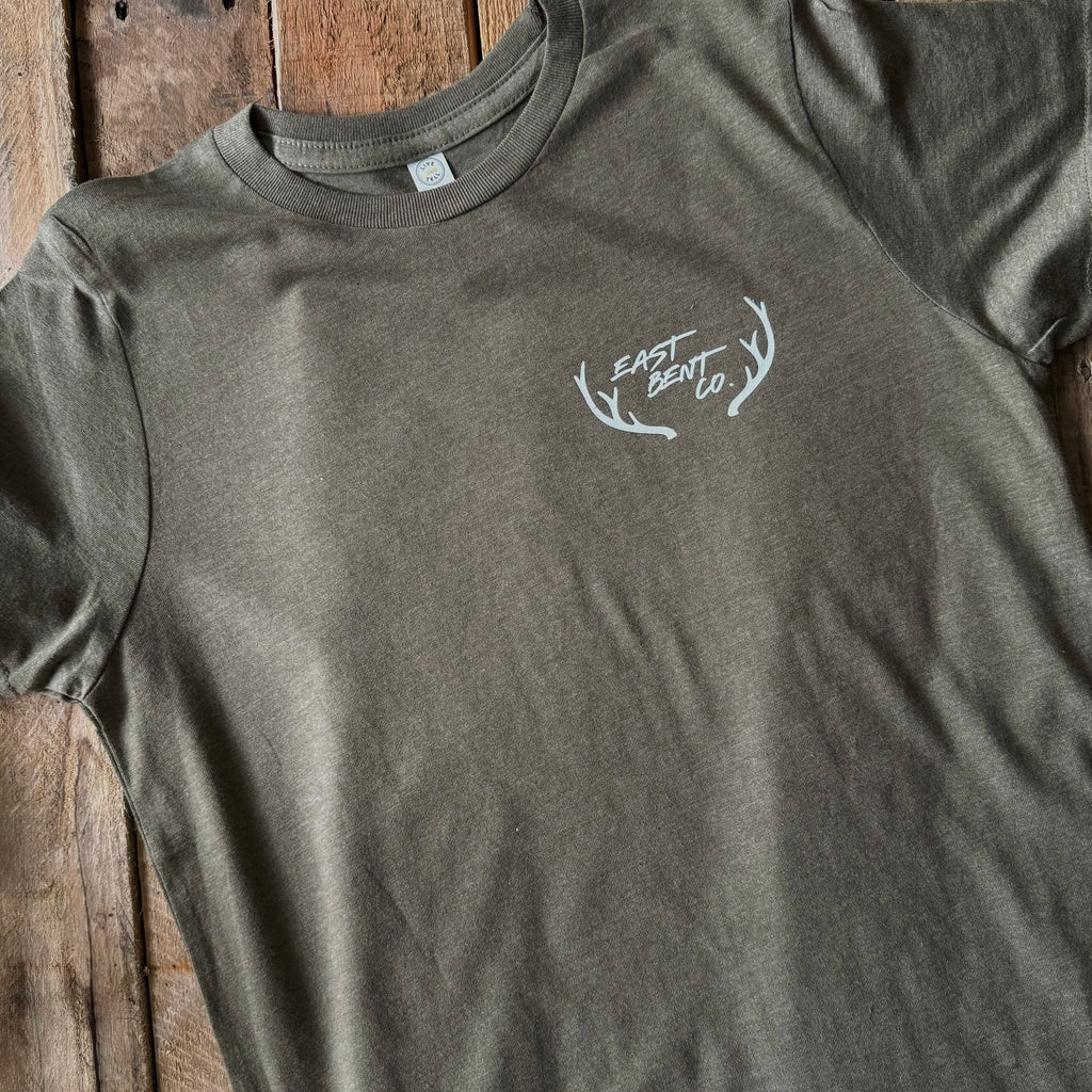 Camo Bass Circle Logo Short Sleeve Shirt