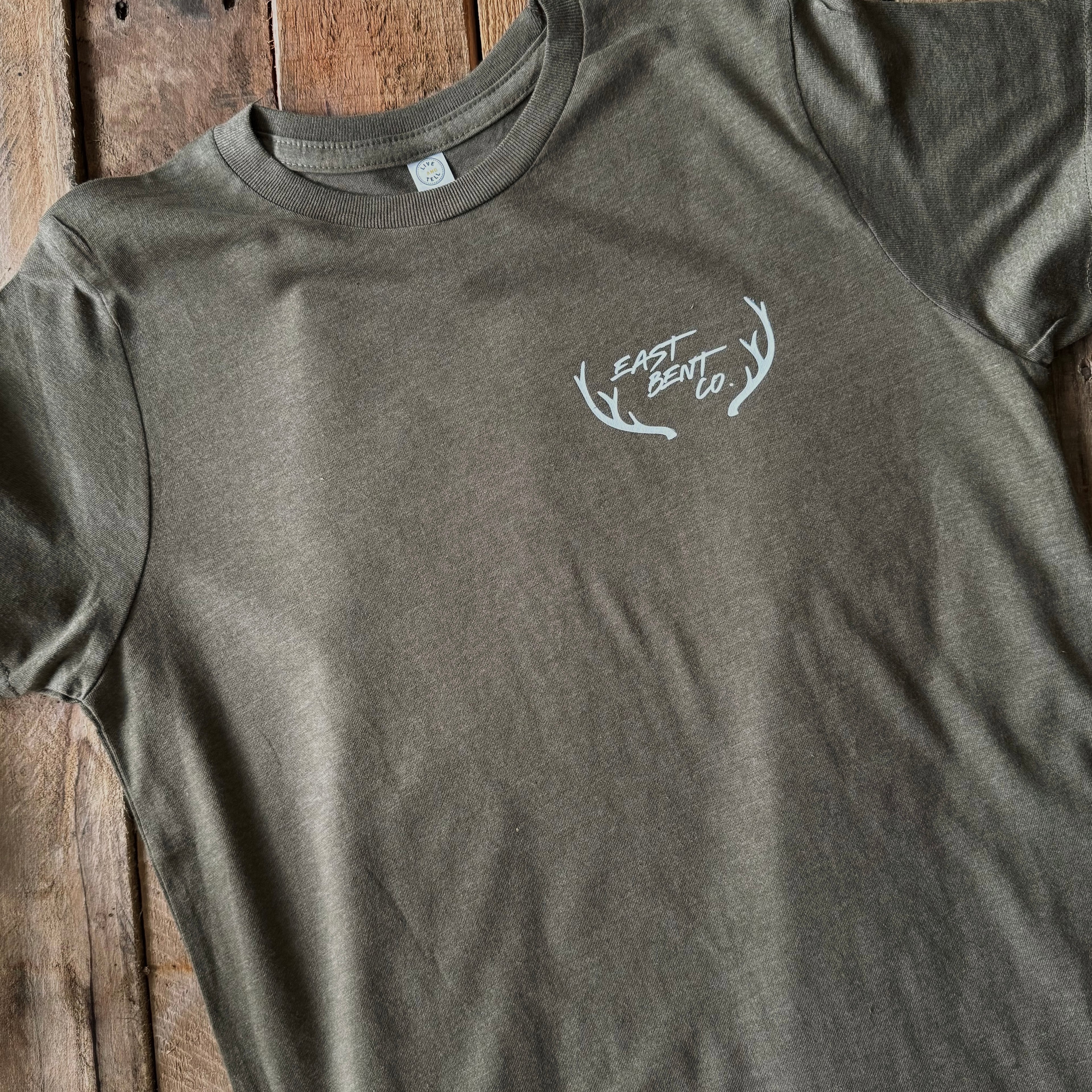 Camo Bass Circle Logo Short Sleeve Shirt