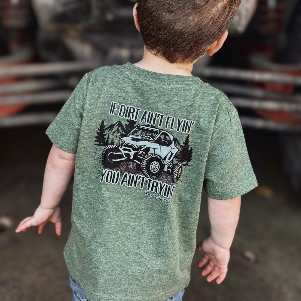 If Dirt Ain’t Flyin’ SXS Kids Short Sleeve Shirt