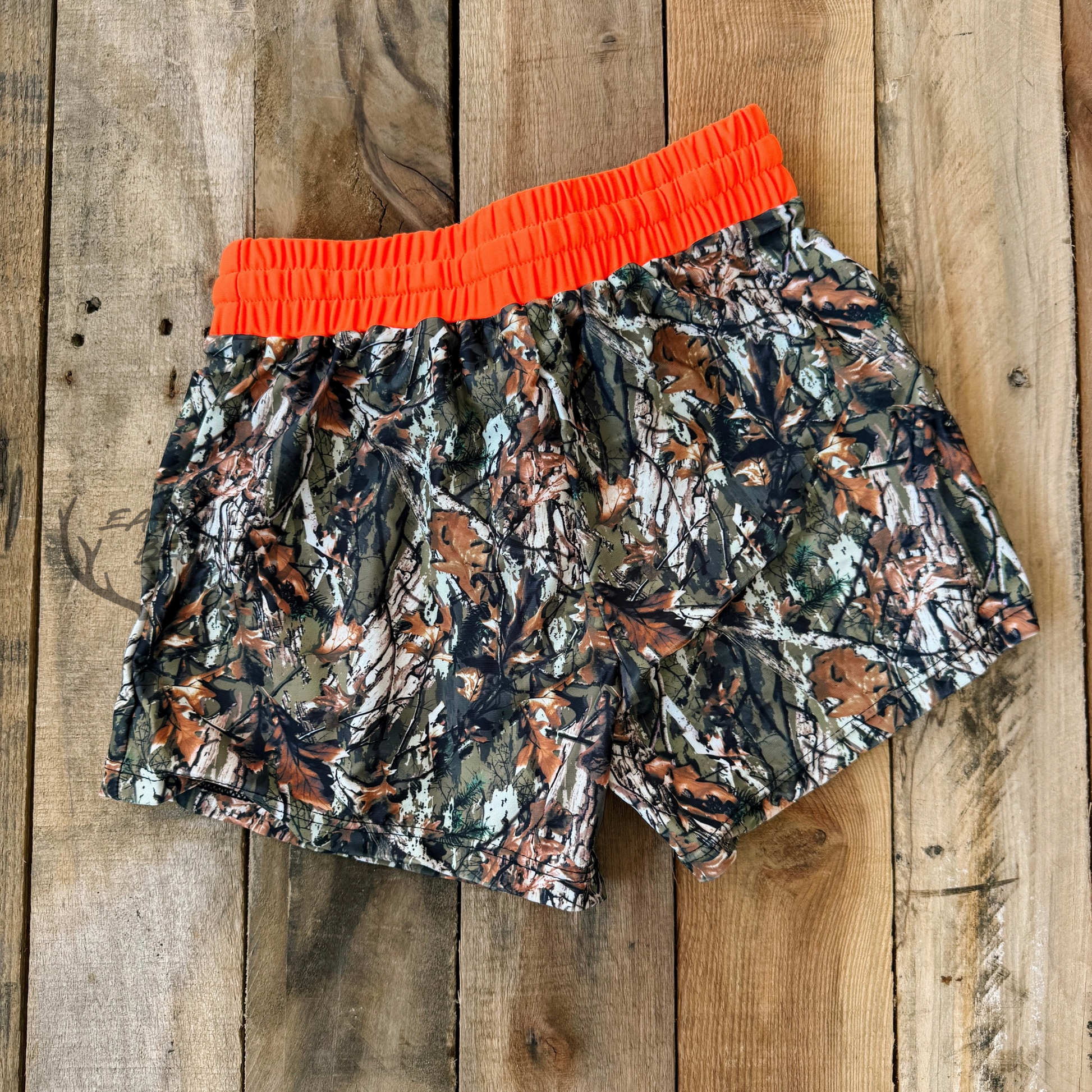 Hunter Camo Kids Swim Shorts