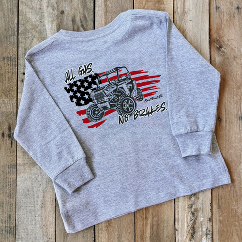 All Gas No Brakes Long Sleeve Shirt