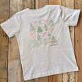 Coquette Christmas Trees Girls Short Sleeve Shirt