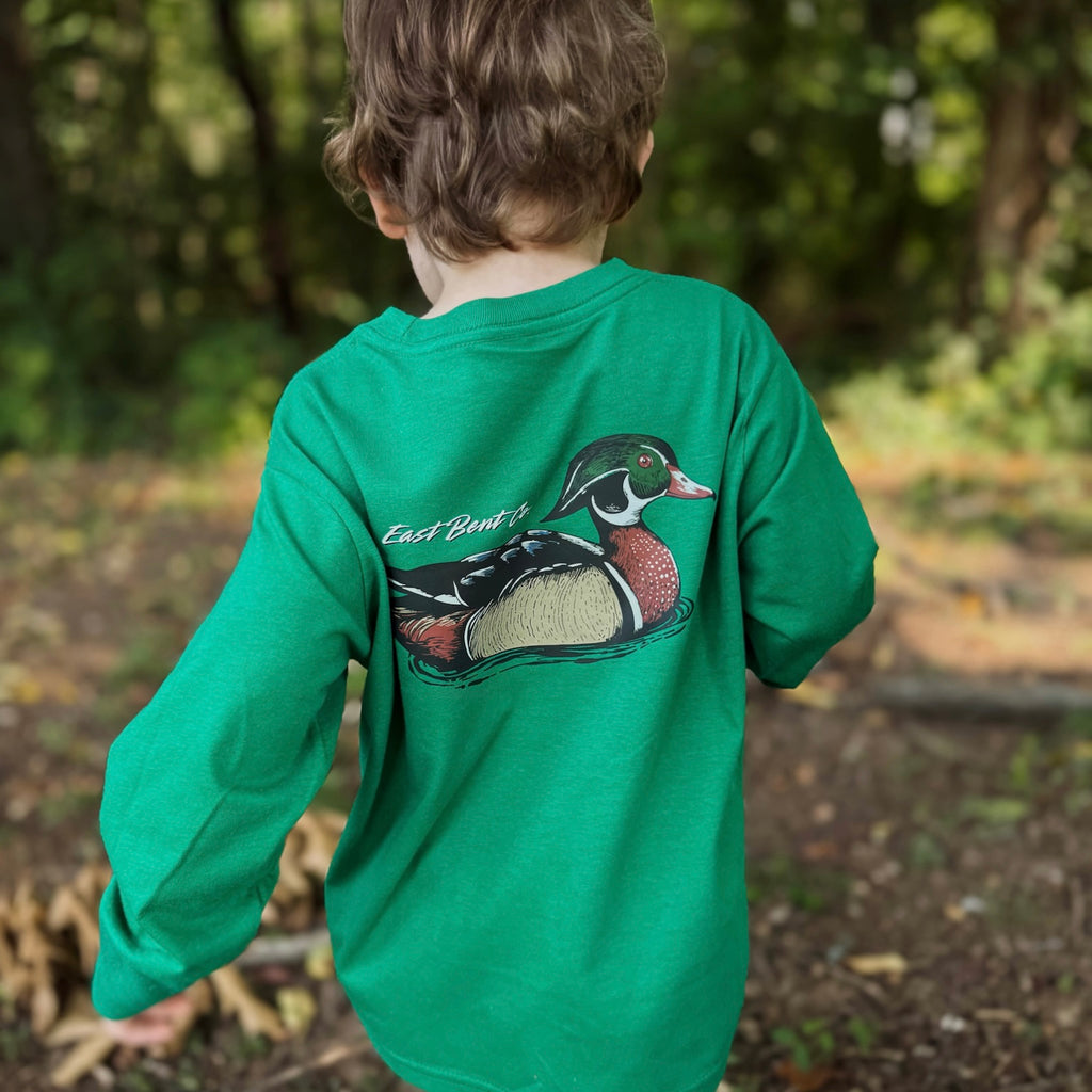 Wood Duck Logo Long Sleeve Shirt