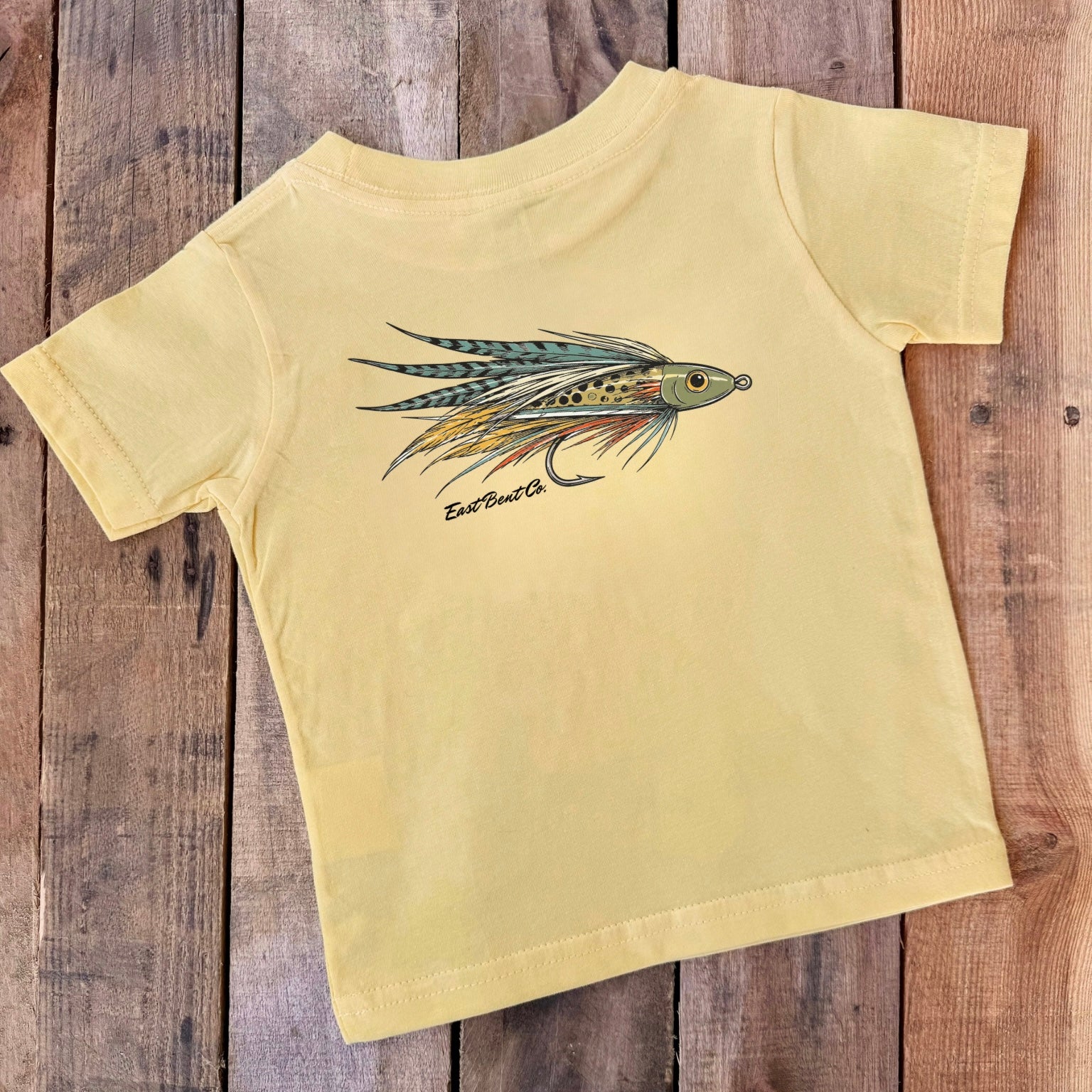 Fishing Lure Kids Short Sleeve Shirt