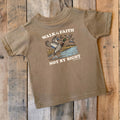 Walk By Faith Not By Sight Short Sleeve Shirt