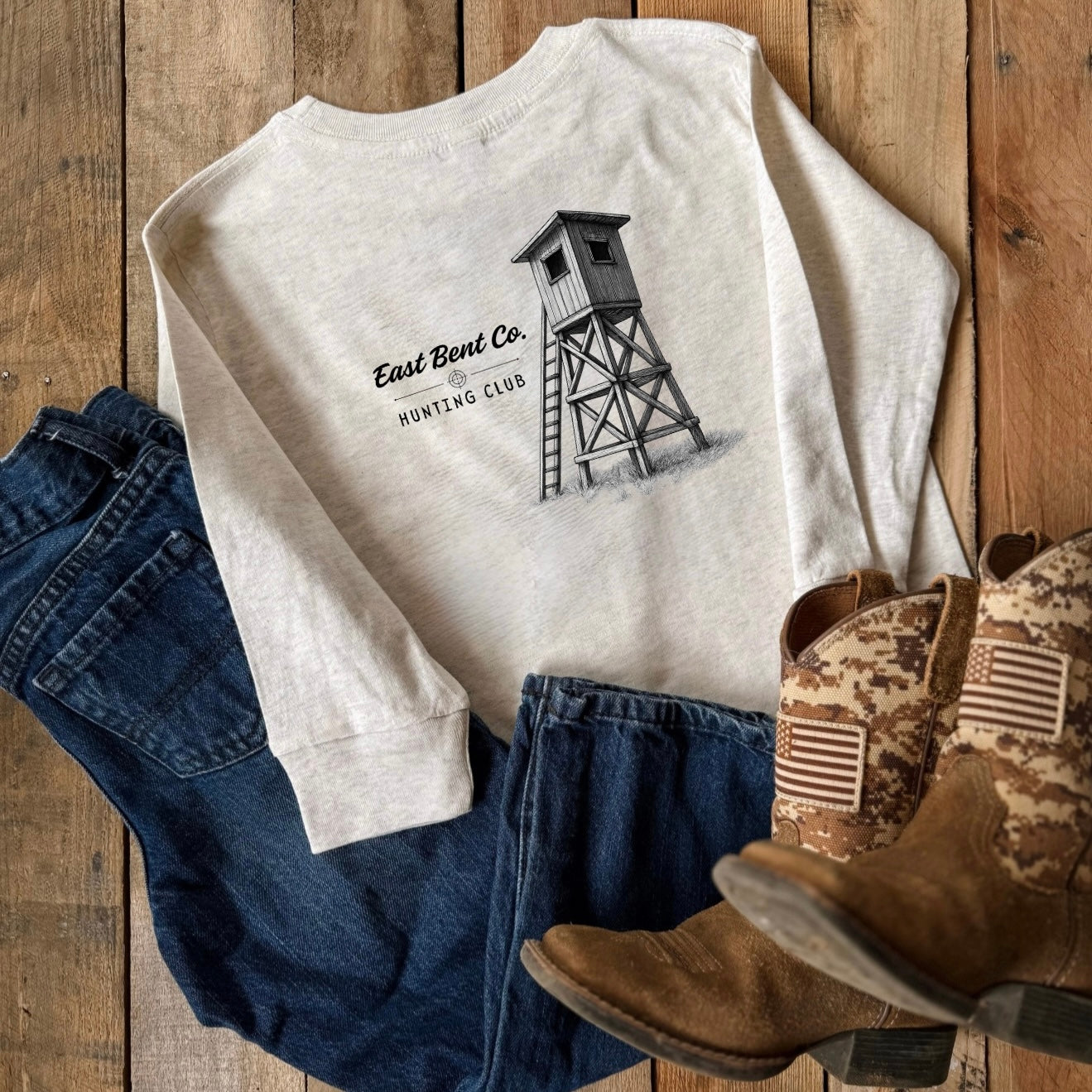 Hunting Club Deer Stand Long Sleeve Shirt