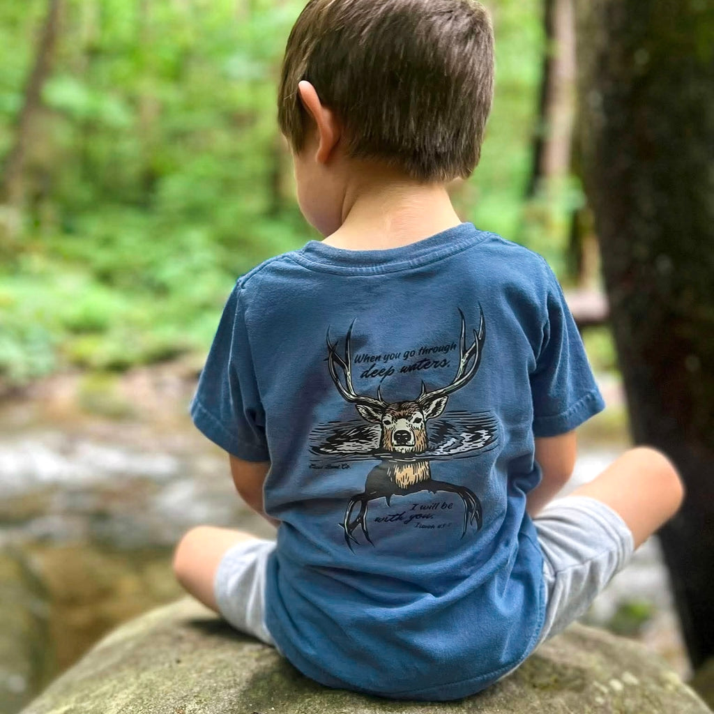 When You Go Through Deep Waters Short Sleeve Shirt