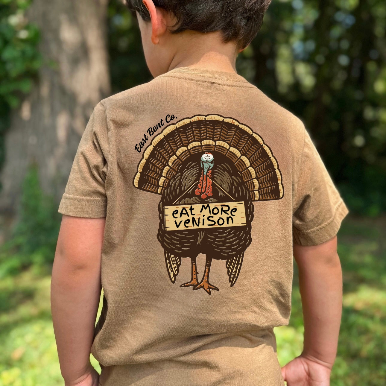 Eat More Venison Turkey Short Sleeve Shirt