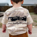 Duck Call Logo Kids Short Sleeve Shirt