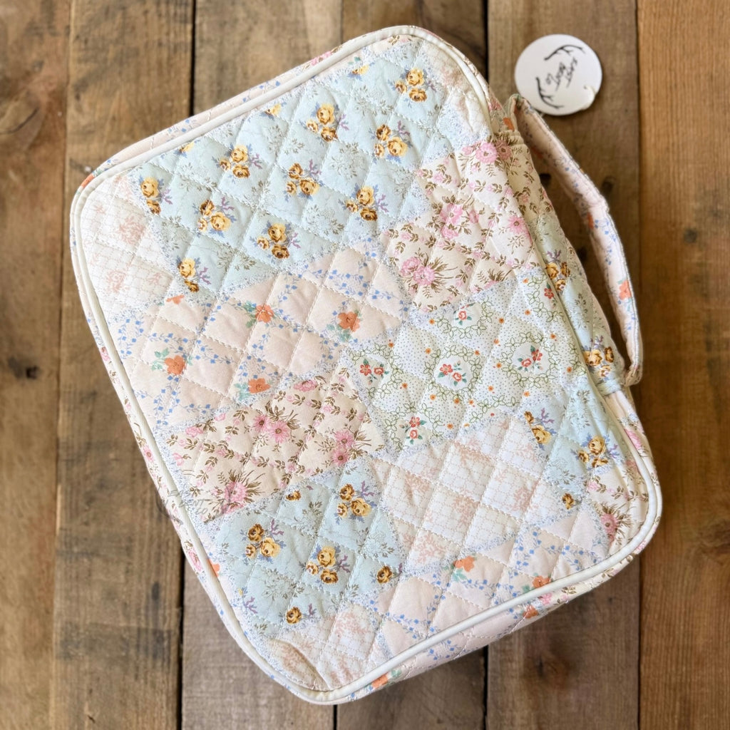Spring Floral Patch Bible Cover