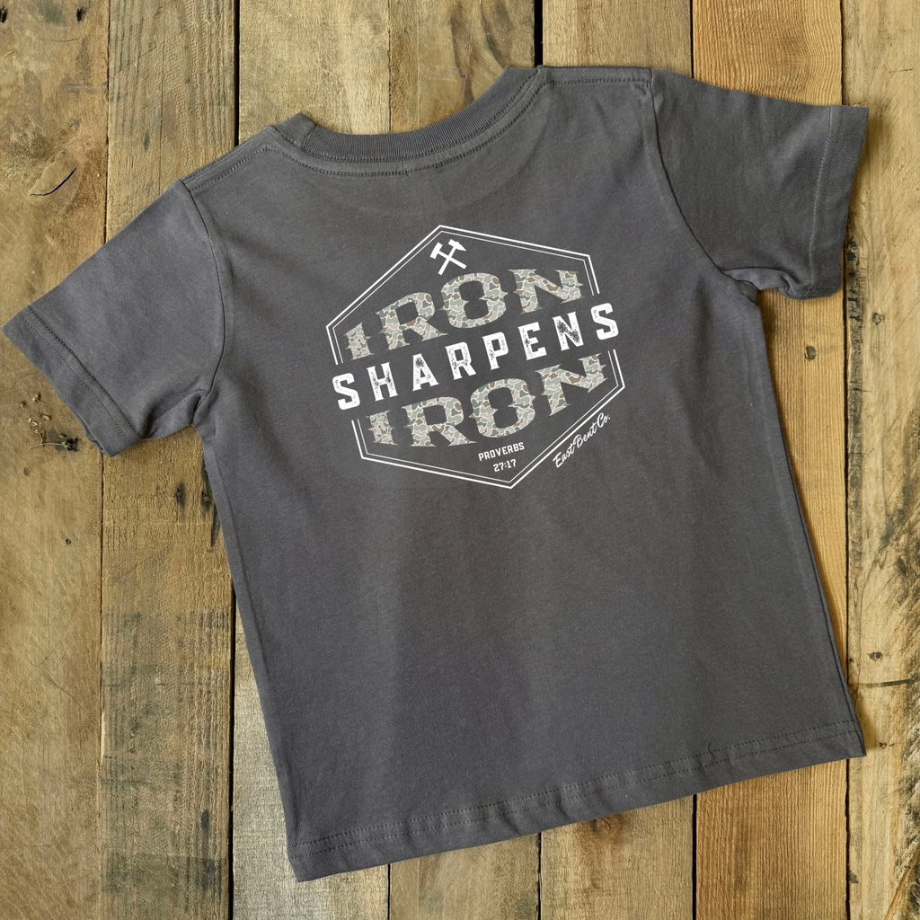 Iron Sharpens Iron Camo Short Sleeve Shirt