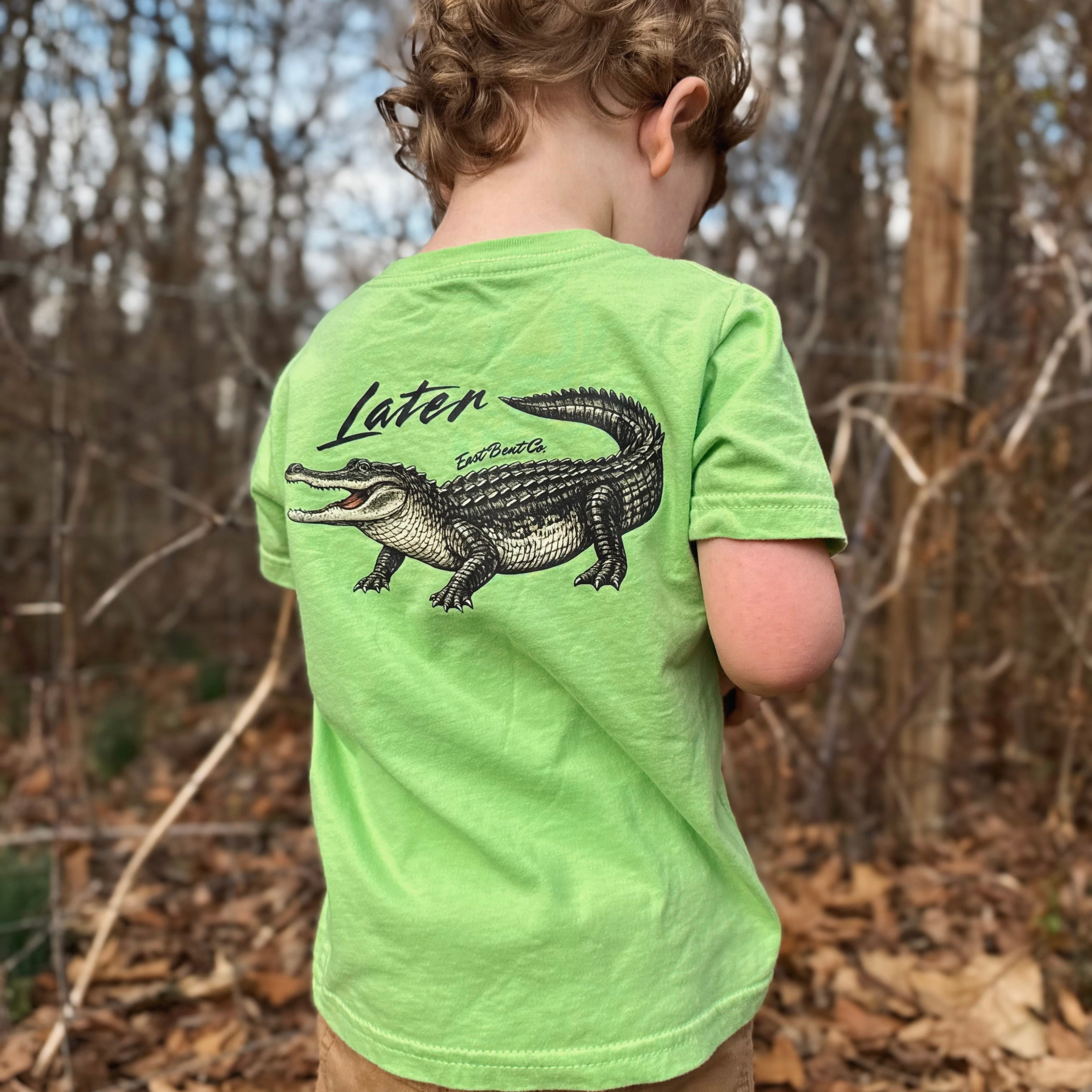 Later Gator Kids Short Sleeve Shirt