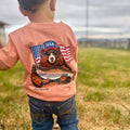 Trout Fishin’ Bear Short Sleeve Shirt