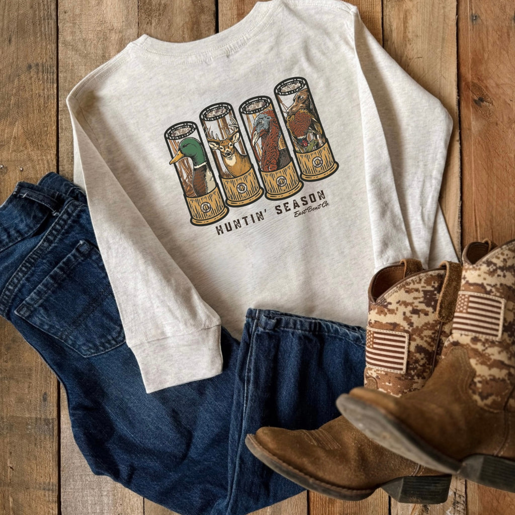Huntin’ Season Camo Shells Long Sleeve Shirt