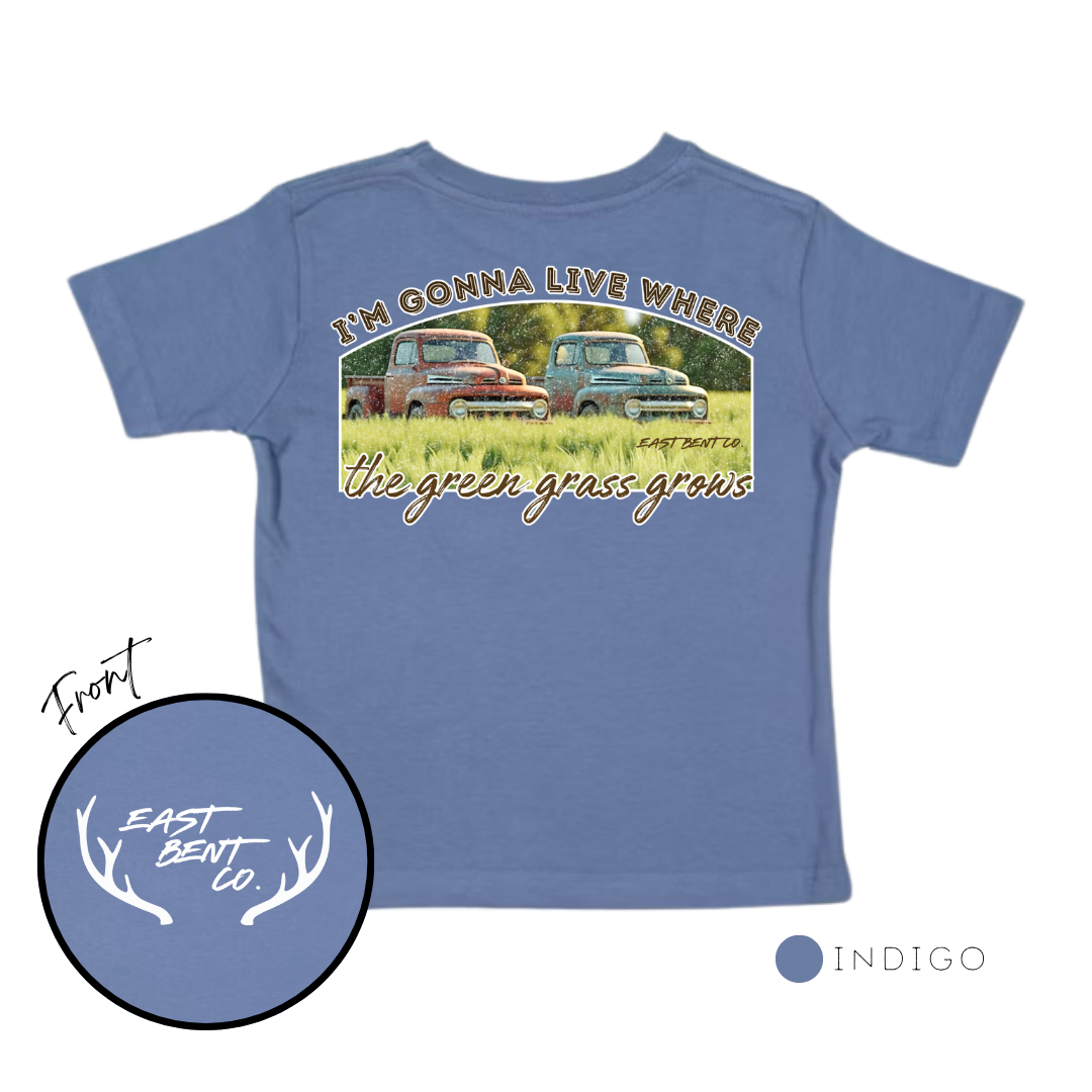 Where The Green Grass Grows Short Sleeve Shirt