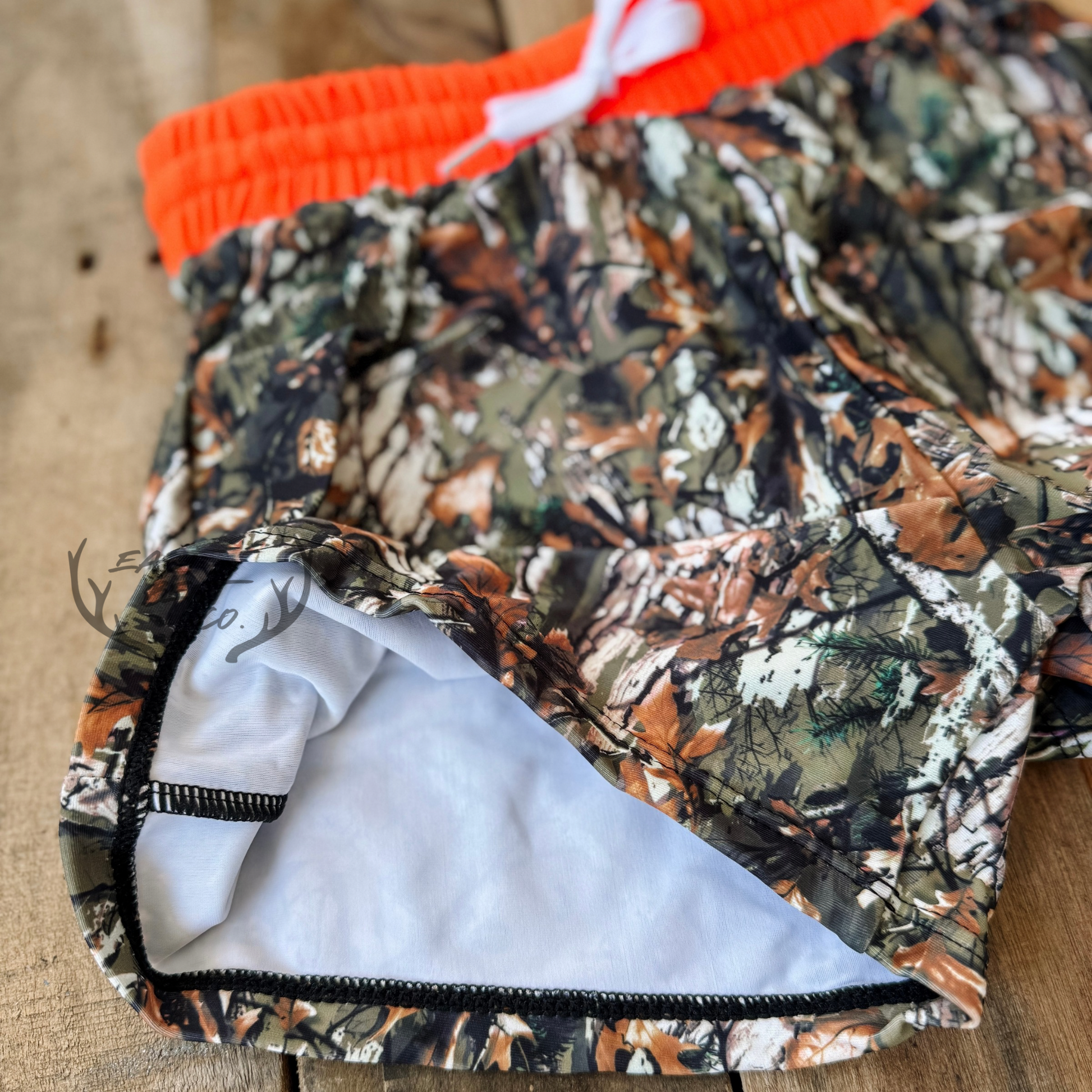 Hunter Camo Kids Swim Shorts