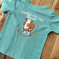 Raised On The Ranch Girls Short Sleeve Shirt