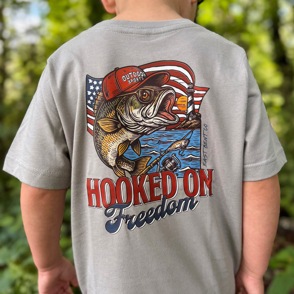 Hooked On Freedom Short Sleeve Shirt